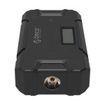 Orico 2-in-1 Jumpstarter and outdoor power bank 12000mAh - Li-Po battery - LED indicator - Waterproof rubber housing - Black