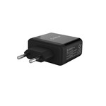Orico Compact dual charger - travel / home charger with 2x USB charging ports - IC chip - 15W - Black