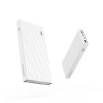 Orico Universal Quick Charge Power Bank - 20000mAh - Compatible with Type C - Li-Po battery - LED indicator - White