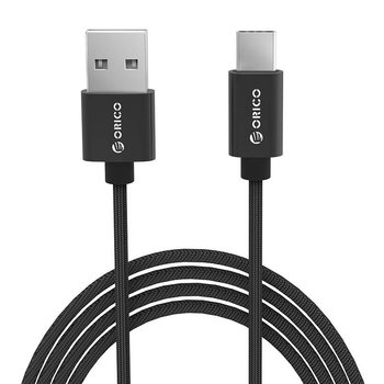 Orico USB-Lade- und Datenkabel Typ C - 3A - Schwarz