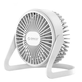 Orico Mini ventilateur USB - tourne à 360 degrés - 1,5 W - Blanc