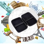 Orico Tragbare Schutzhülle / Schutzhülle für eine 2,5-Zoll-Festplatte - Inklusive Platz für Zubehör - Feuchtigkeitsfest, staubdicht und antistatisch - Schwarz