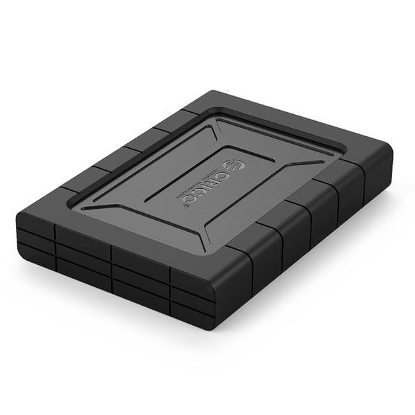 Orico Shockproof hard disk enclosure 2.5 inch - HDD / SSD - Silicone protective cover - UASP - 5Gbps - Incl. cable- Black