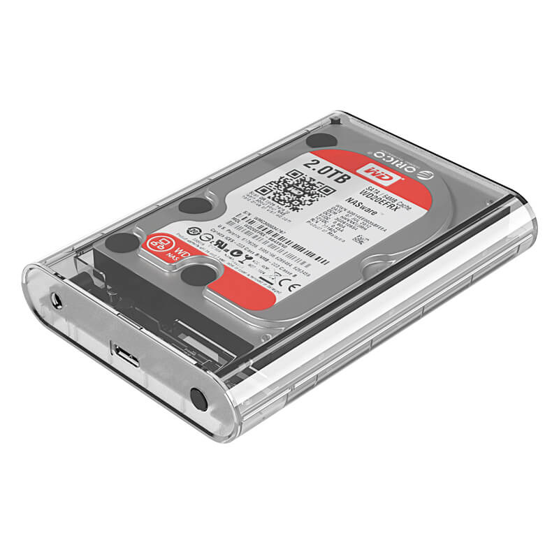 Boîtier disque dur pour 2.5 pouces / 3.5 SATA HDD / SSD 6228US3-C