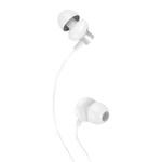 Orico In-ear Soundplus oortjes - koptelefoon/headset met microfoon en bedieningsknopje - 3.5mm jack - Hoge audio resolutie - Lengte 1.2M - Wit