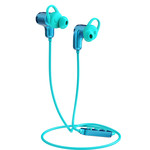 Orico Bluetooth In-Ear Sport Headset / Kopfhörer mit Lautstärkeregler, Mikrofon und Steuertaste - Bluetooth 5.0 + EDR - 10 Meter Reichweite - 110mAh - Wasserdicht - Staubdicht - Inkl. Ladekabel - Blau