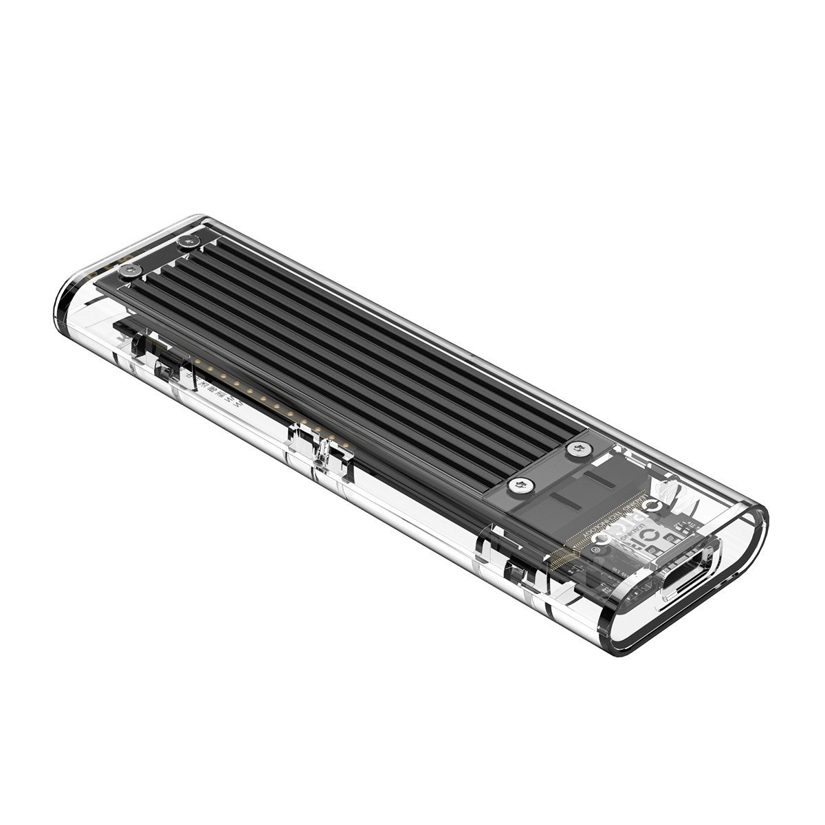 Support En Aluminium Pour Adaptateur De Boîtier SSD M.2 NVME SATA, Lecteur  De Boîtier USB3.