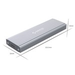 Orico Boîtier SSD NVMe M.2 - 10 Gbit / s - Aluminium