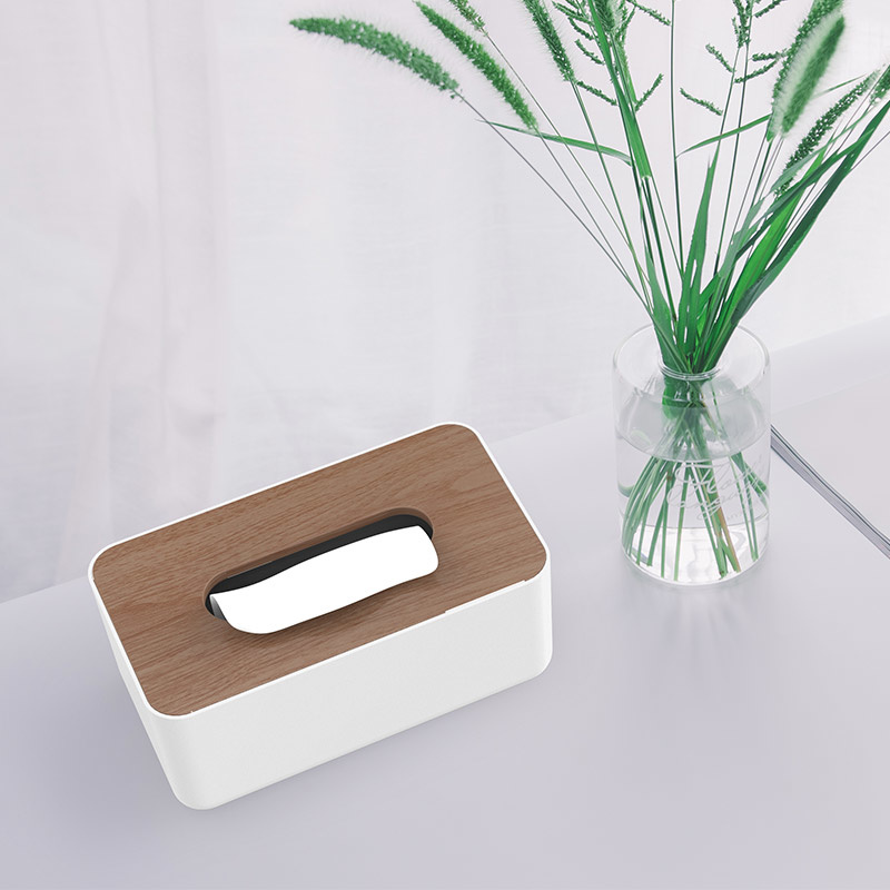 Tissue box houder houtlook Orico