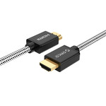 Orico Câble HDMI 2.0 1,5 mètre - 4K @ 60Hz - Nylon tressé