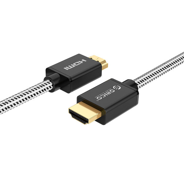 Orico Câble HDMI 2.0 2 mètres - 4K @ 60Hz - Nylon tressé