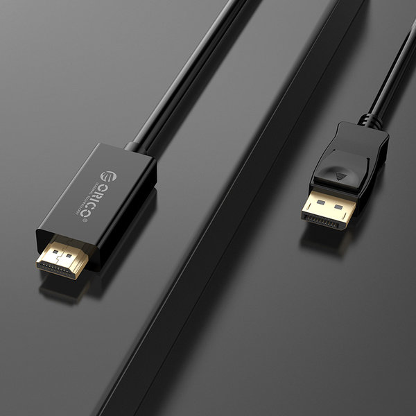 Orico DisplayPort naar HDMI kabel 1 meter - zwart