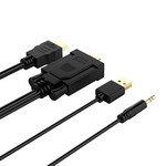 Orico Orico VGA to HDMI cable with audio support - 1920x1080 @ 60Hz - 5M