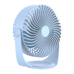 Orico Ventilateur USB sans fil - 3 positions - 2000mAh - Bleu clair