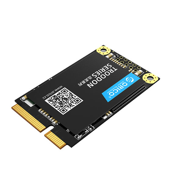 Orico mSATA interne SSD 128GB  - Troodon serie - 3D NAND flash - Zwart