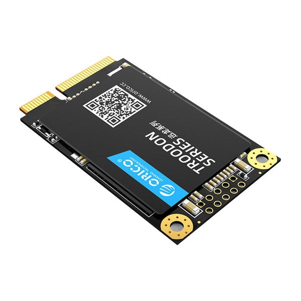 Orico mSATA internal SSD 128GB - Troodon series - 3D NAND flash - Black