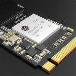 Orico M.2 NVMe interne SSD 2280 - 128 GB - Troodon-Serie - 3D-NAND-Blitz - Schwarz