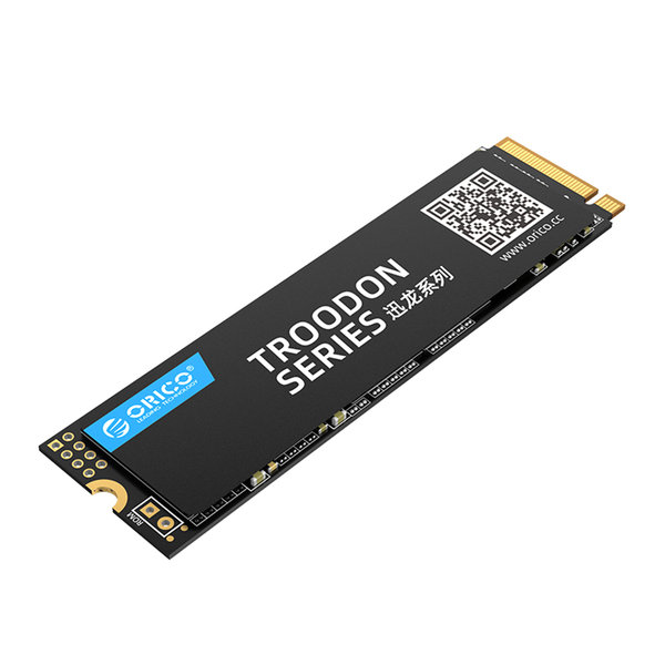 Orico M.2 NVMe interne SSD 2280 - 512GB - Troodon serie - 3D NAND flash - Zwart