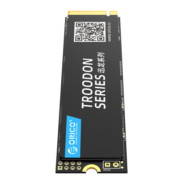 Orico SSD interne M.2 NVMe 2280 - 512 Go - Série Troodon - Flash NAND 3D - Noir