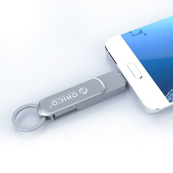Orico USB flash drive 32GB with USB-C and USB A