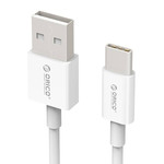 Orico USB-C laadkabel – 1M – 2A Fast Charge - Wit