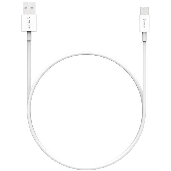 USB-C charging cable - 1M - 2A Fast Charge - White