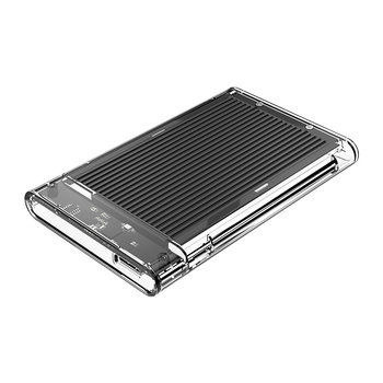 2.5 inch hard disk enclosure - transparent / black