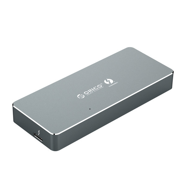 Thunderbolt™ 3 NVME M.2 SSD behuizing - 40Gbps - USB-C - Sky Grey