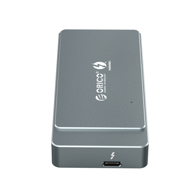 Boîtier M.2 NVMe Compatible avec Thunderbolt 3/4 USB 3.2/3.1/3.0/2.0  Type-C/A, SANZANG Adaptateur de boîtier SSD M.2 40 Gbps pour 2280 M-Key  (B+M Key) NVMe SSD, jusqu'à 2700 Mo/s, Gris : : Informatique