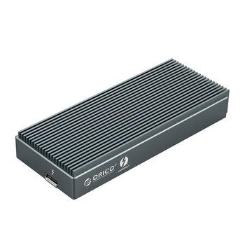 Boitier SSD NVMe USB 3.2 M2 Aluminium - 20Gbps - Puce ASM2364 - Gris Ciel -  Orico
