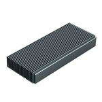 Thunderbolt ™ 3 NVMe M.2 SSD-Aluminiumgehäuse - 40 Gbit / s - Einzigartiges Design - Himmelgrau