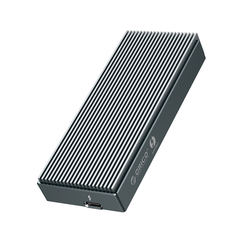 ORICO-Boîtier SSD M.2 avec ventilateur de refroidissement, 40Gbps,  compatible avec Thunderbolt 3, 4, USB