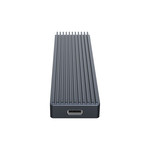 NVME M.2 SSD enclosure - USB-C 3.1 - 10Gbps - Sky Gray