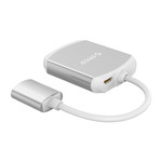 Orico Aluminium HDMI Adapter für iPhone und iPad - 1080P @ 60Hz - Silber