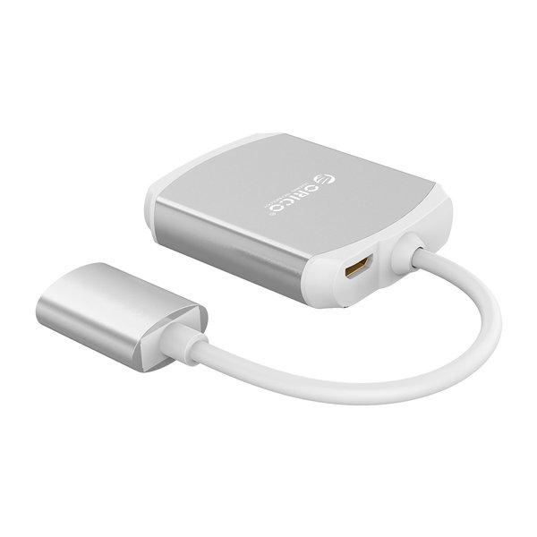 Orico Aluminum HDMI adapter for iPhone and iPad - 1080P @ 60Hz - silver