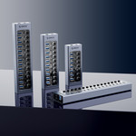 USB 3.0 hub with 10 ports - aluminum and transparent design - BC 1.2 - 48W - gray