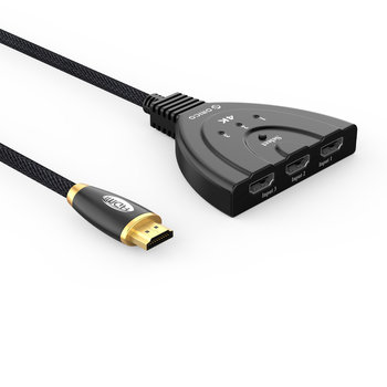 Orico HDMI 2.0-Schalter - 1 bis 3 Geräte - 4K bei 60 Hz