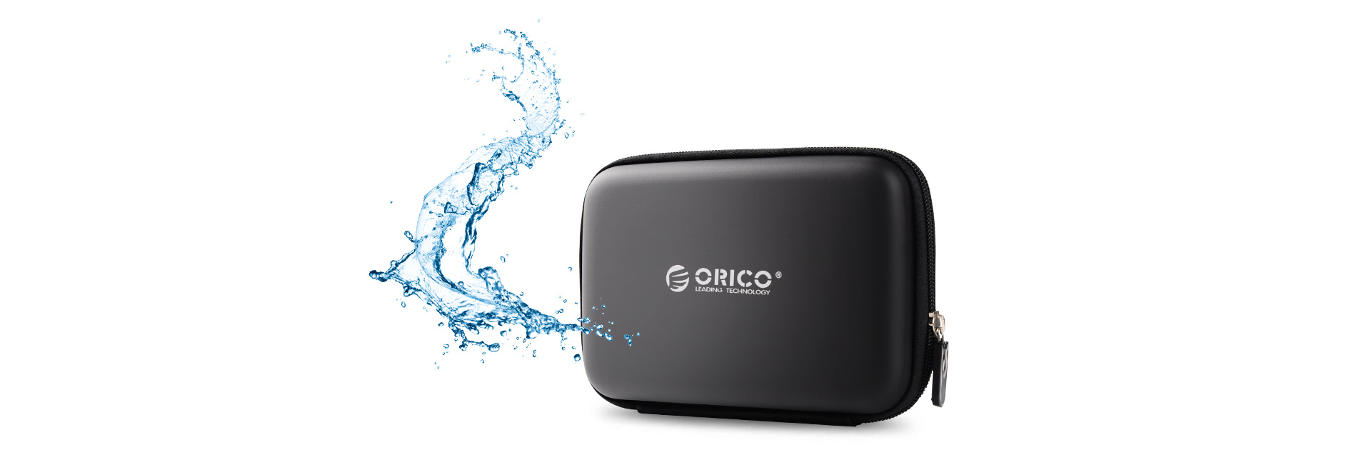 ORICO Pochette Disque Dur Externe pour 3,5/2,5 Pouces SSD/HDD