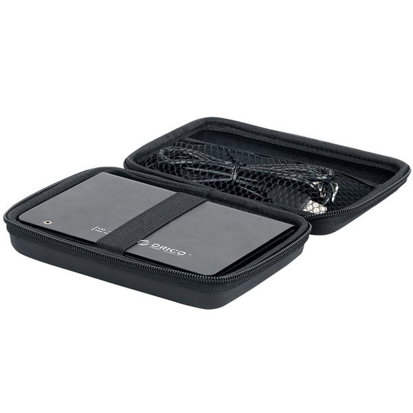 Schutzhülle für tragbare 2,5-Zoll-Festplatte - schwarz