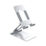 Phone holder - foldable phone stand - silver