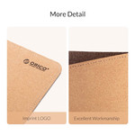 Durable cork mouse pad - 30x60cm - can be used on both sides