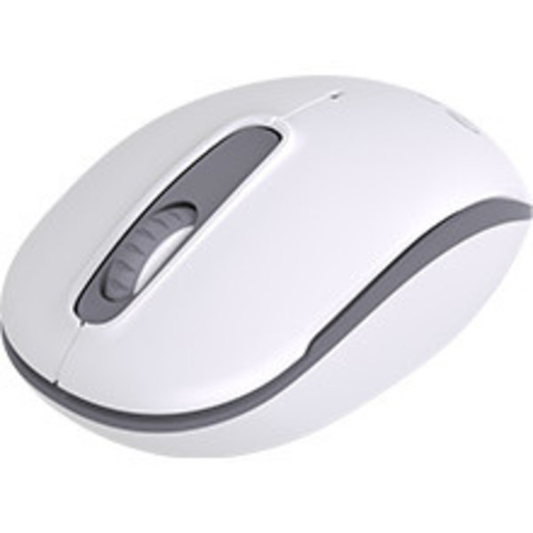 Wireless mouse with silent click - 2.4Ghz - incl. receiver - 2Mbps - white