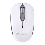 Souris sans fil avec clic silencieux - 2.4Ghz - récepteur inclus - 2Mbps - blanc