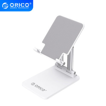 Foldable Tablet Stand - Ergonomic Design - White