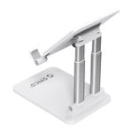 Foldable Tablet Stand - Ergonomic Design - White