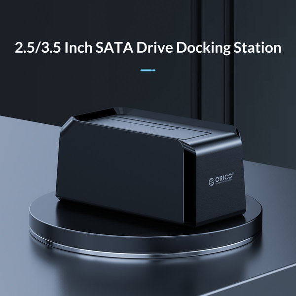 Station d'accueil USB 3.0 pour disque dur 2,5 ou 3,5 pouces - 5Gbps - noir