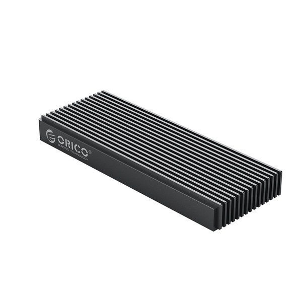 Boitier SSD NVMe USB 3.2 M2 Aluminium - 20Gbps - Puce ASM2364 - Gris Ciel