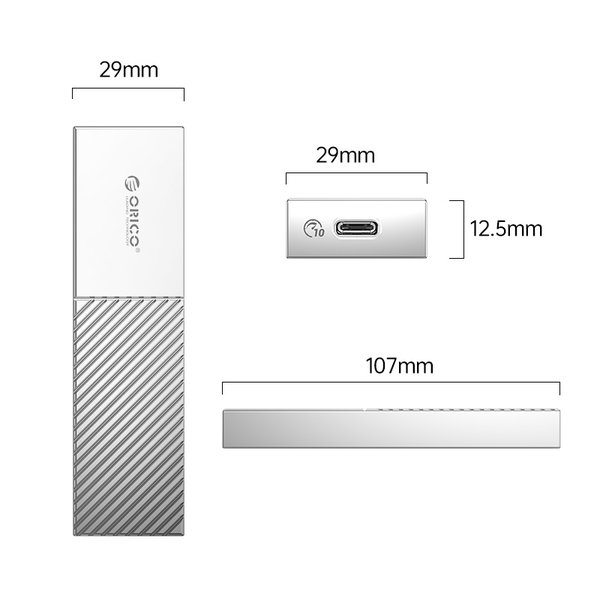 Orico USB3.1 Gen2 Type-C M.2 NVMe SSD Enclosure