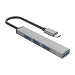 Orico HUB en aluminium USB-C vers USB 3.0 (1x) et USB 2.0 (3x)