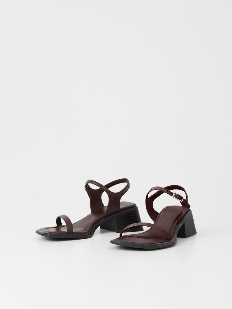 Vagabond Ines Chestnut Leather Sandals